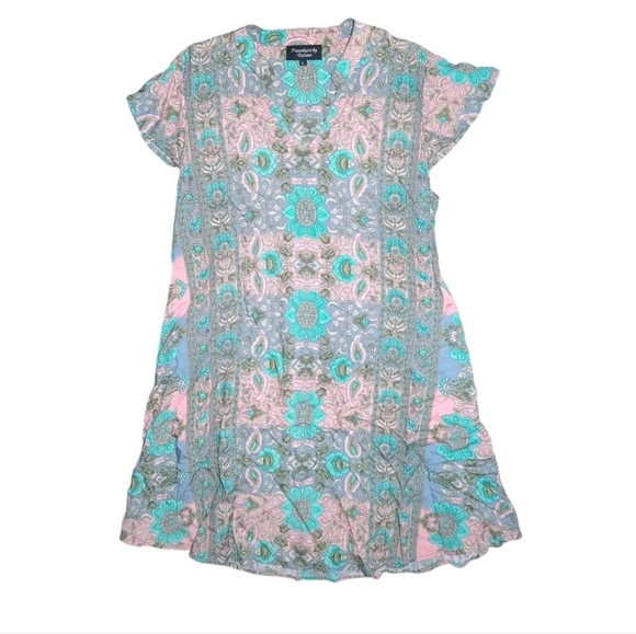 Sundance Dresses | Feathers by Tolani Mini Jasmita Dress Size L - Picture 1 of 5